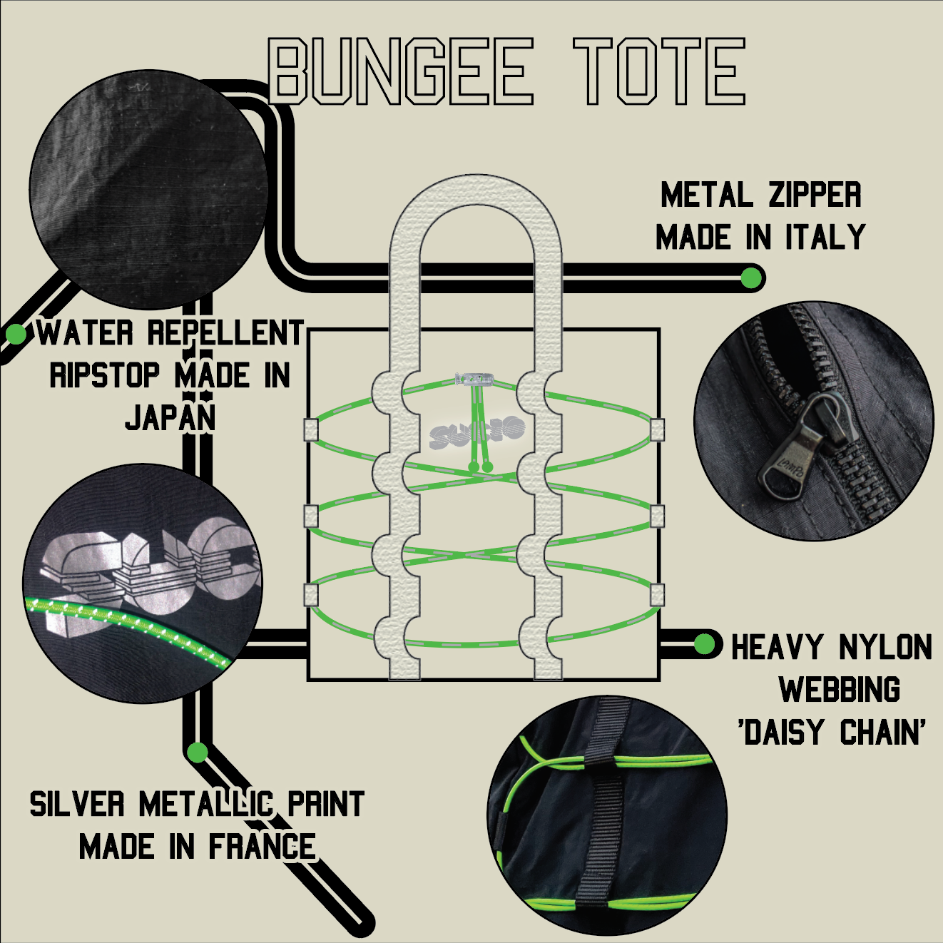 BUNGEE© TOTE
